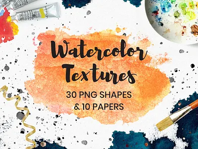 Watercolor Textures Clip Art art artwork background clean clip art colorful elegant handmade illustration layout papers png professional shapes simple textures transparent wallpaper watercolor watercolour