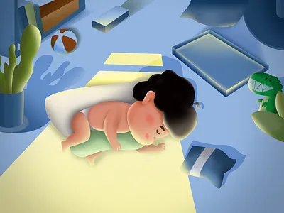 Child thematic illustration 插图