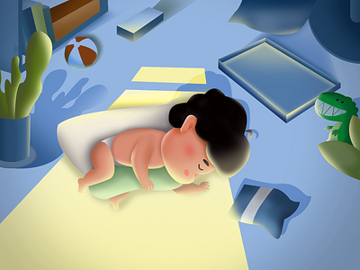 Child thematic illustration 插图