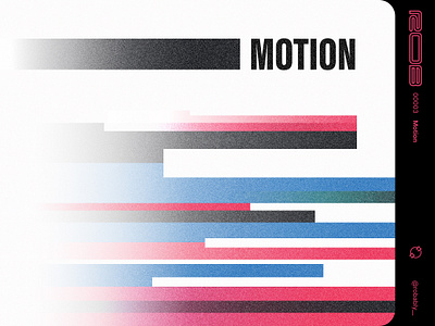 00003 - Motion graphic graphic design implied motion modern visual design