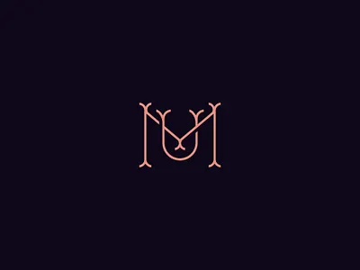 Michelle Udelia brand branding design icon identity line art logo logomark logotype minimal monogram typography