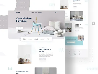 Furniture ... agency animation app bestdesign2019 branding e commerce furniture icon illustration landing page lettering logo minimal product trend typography uxdesign vector visualdesign website