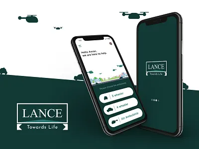 Ambulance Service - Digital Product Concept ambulance service app product product design ui ux ui design ux design