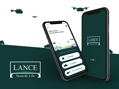 Ambulance Service - Digital Product Concept ambulance service app product product design ui ux ui design ux design