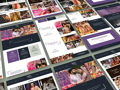 Beautiful UI/UX crafted for Wedding photography Company interaction design mockup shot ui uiux uxdesign web design website