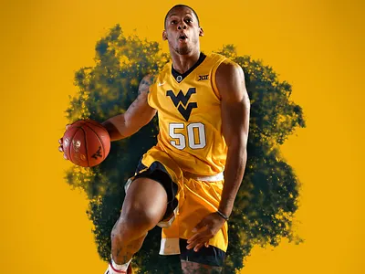 WVU Athletics: Men's Basketball Wallpaper basketball branding college design graphic graphic design sports west virginia wvu