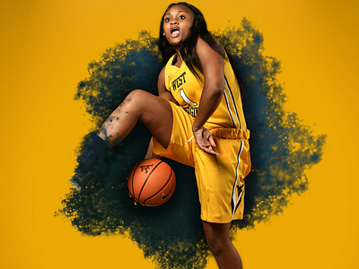 WVU Athletics: Women's Basketball Wallpaper baskebtall branding college design graphic graphic design sports west virginia women wvu