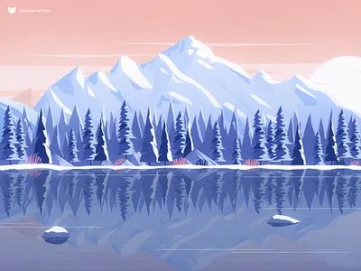 Two hours of quick illustration forest illustration innn paint