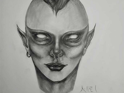 ALIEN Drawing | Sketching | Karakalem abstractart art charcoal charcoaldrawing creative draw drawings graphic graphics illustration image life love myart paintings pencildrawing pictures portrait realism sketching