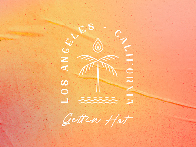 Gettin Hot colorful design gradients illustration lockup typography vector