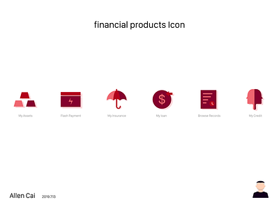 Financial product icon