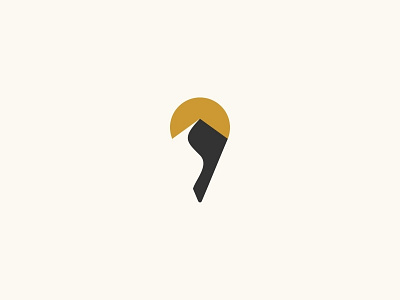 Mountain color design dribbble icon illustration logo logo sale logotype map mountain sale sun sunset