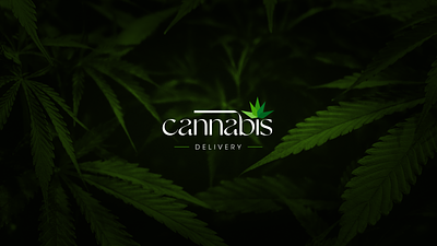 Logo Evolution and Branding - Cannabis Delivery Project branding design ui ux