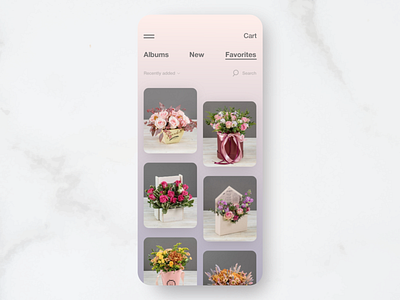 Daily UI #044 044 adobe xd daily ui dailyui design favorites