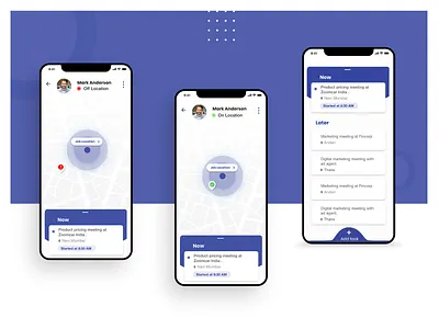Employee Tracker app ui ux