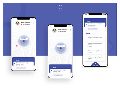 Employee Tracker app ui ux