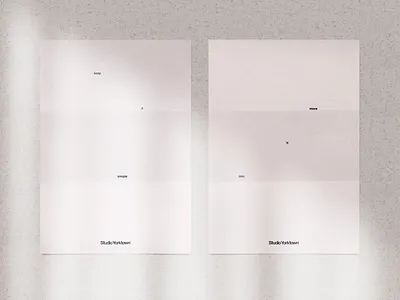 Minimalism blank branding branding and identity empty grids layout minimalist minimalistic mockup creator negative space simple stationery swiss style template white space