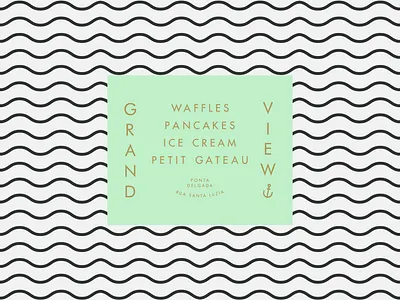 Grandview O. C. v3 anchor art badge branding concept design flat food geometic hotels icon illustration illustrator logo minimal nature ocean restaurant typography vector