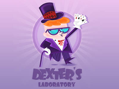 Magician cartoon design illustration vector