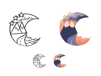 Crest Concept Skecth concept crest illustration logo sketch