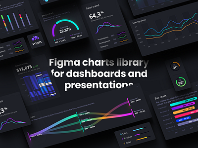 Orion UI kit – data visualization and charts templates for Figma 3d analytics animation chart coins crypto dashboard dataviz desktop finance fintech infographic line chart presentation statistic stock template trend ui widgets