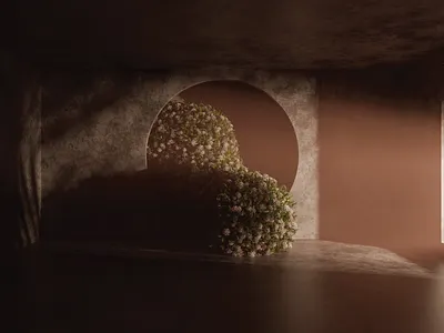 flowerz 3d design graphic design illustration