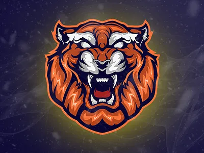 Tiger Gaming Team Logo Esport arts branding design esport esport logo esportlogo game gaming gaminglogo illustration logo logo design logo inspiration gaming logo mascot starla team tiger tiger vector vector