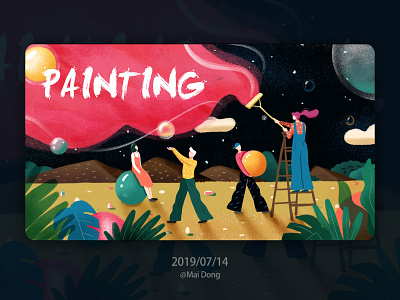 PAINTING - 07/14/2019 at 05:37 PM design illustration