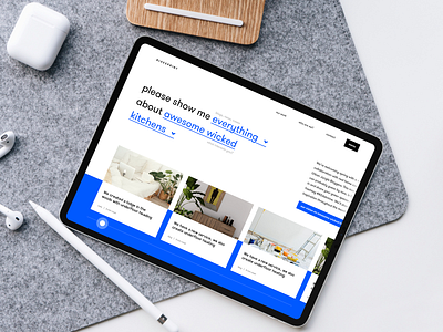 Webdesign scandinavian style blue business design designer desktop digital inspiration interface scandinavia ui uidesign ux uxui web webdesign website