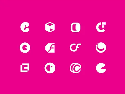 Logomark Explorations abstract exploration explorations geometry letters logo logo explorations logo mark logo marks logos monogram monogram logo monograms shape