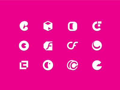 Logomark Explorations abstract exploration explorations geometry letters logo logo explorations logo mark logo marks logos monogram monogram logo monograms shape