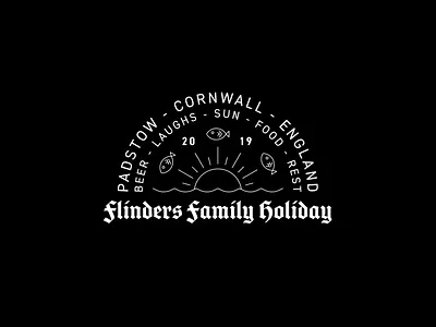 Holiday Badge badge holiday lockup logo vacation