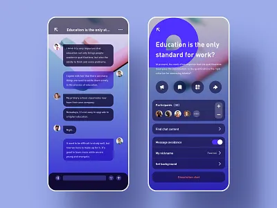 Chatterbox 02 design icon social contact ui ux visual