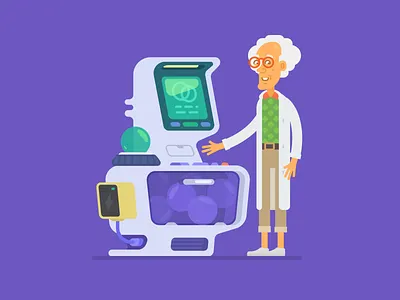 Knowledge Transmitter 1 lvl character game illustration kids learn logic logiclike math play study