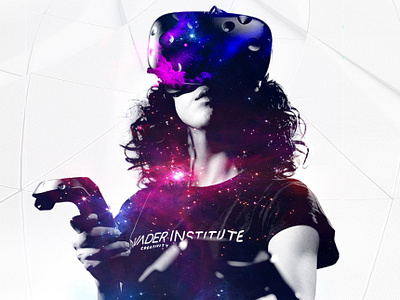 Invader Institute branding design designer digital invader photoshop