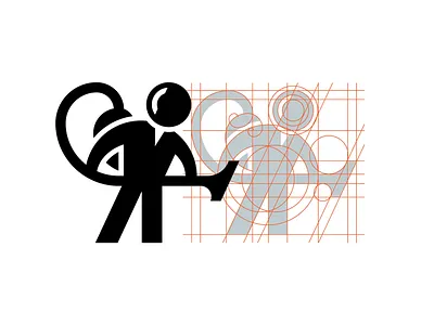 Vacuum Man brand identity branding cleaner cleaning human icon logo person symbol vacuum