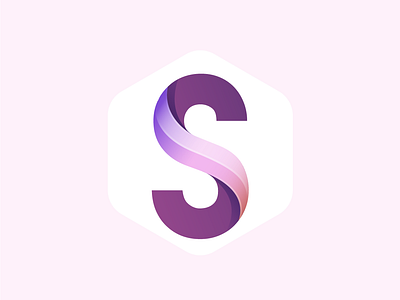 S app branding golden ratio gradient grid icon illustration illustrator logo vector