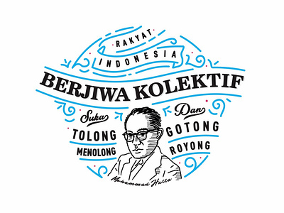 BERJIWA KOLEKTIF art design graphic design illustration lettering mural typography vector
