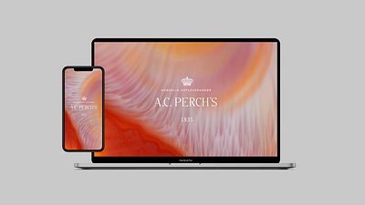 A.C. Perchs Tea Shop Visual Identity brand identity branding design graphic design packaging visual identity