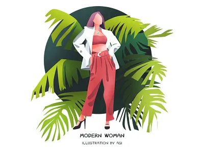 Modern Woman ai girl modern woman sketch