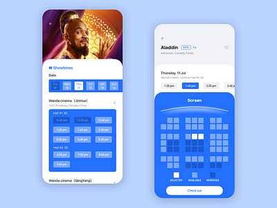 Movies 2 2019 app cinema color date design icon sets sketch training ui ux