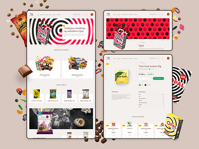 Nói Síríus b2b branding confectionery ecommerce iceland product productpage sweets
