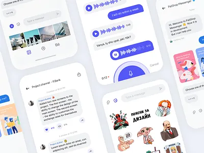 Patshop Messenger And Channel attachment bot channel message voice