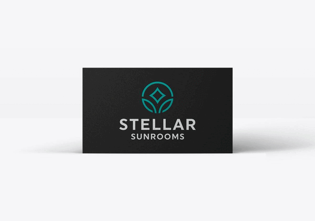 Stellar Sunroom branding home house identity logo organic pattern plant stellar sun sunroom trailer vehicle wrap