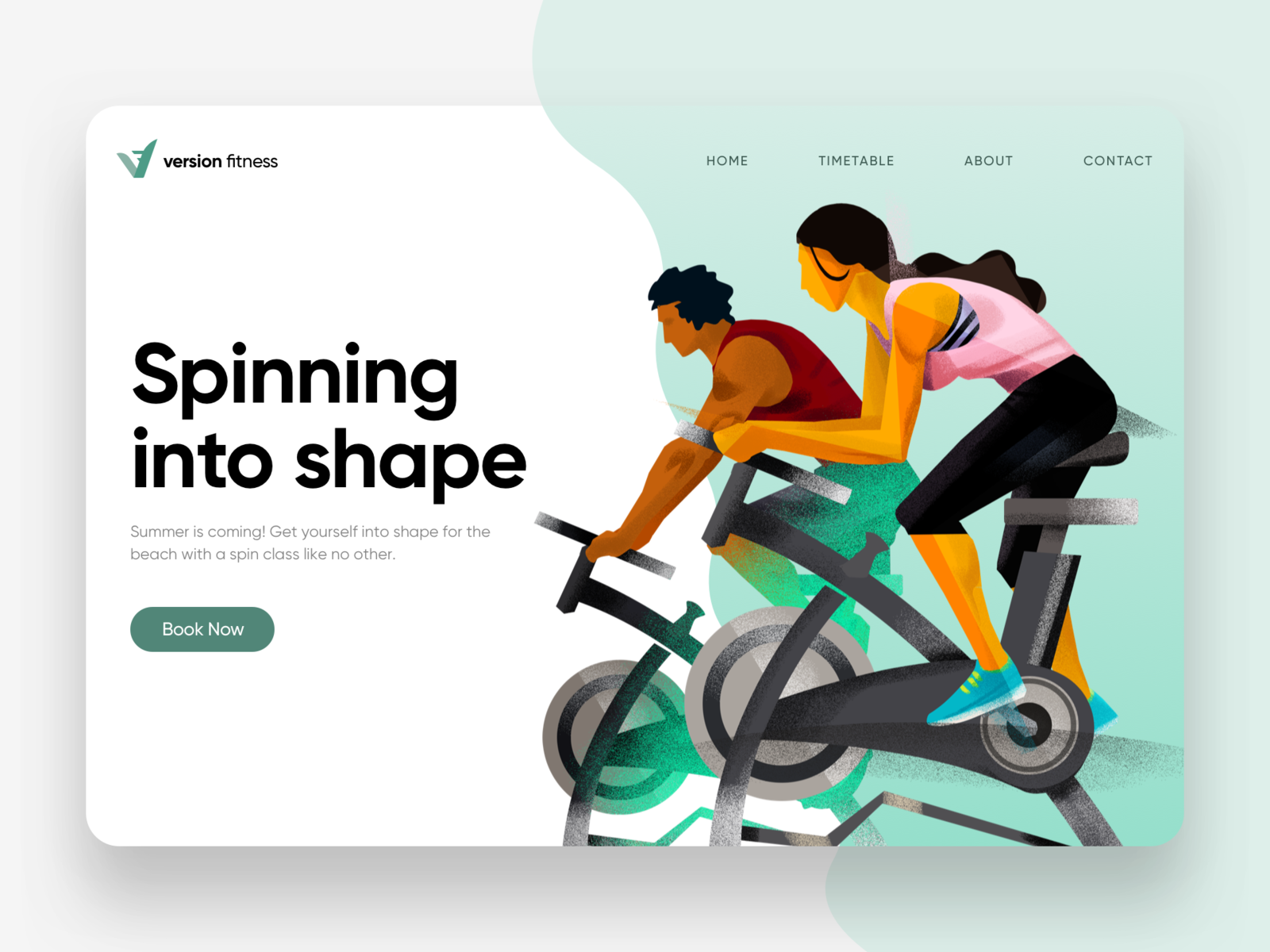 Fitness Website Hero Images by Growl Media on Dribbble