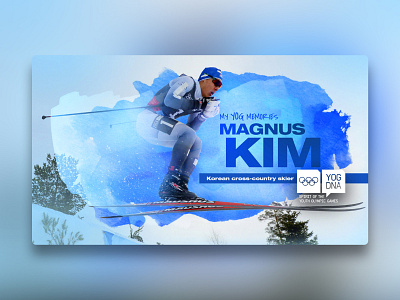 YOG DNA Magnus Kim design digitaldesign landing landingpage london ui visualdesign