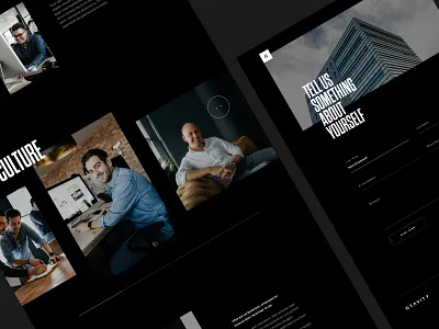 Preview Gravity 2019 agency clean dark dark ui design fresh gravity modern new space studio uidesign website