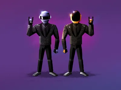 Daft Punk 1980s art daftpunk design illustration illustrator outrun photoshop retro retrowave signalnoise synthwave vaporwave