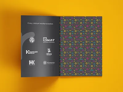 Portfolio Catalogue adobe blue brand brand identity catalogue colors design designer grafitova graphic designer logo logotyp pattern pink polish designer portfolio purple typography wacom yellow