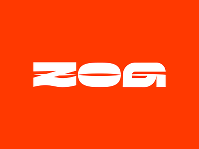 zog_logo branding design lettering logo typography vector